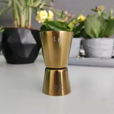 Biradlı Brd-Ef95-Altın İkili Jigger 2/4 Cl - Altın