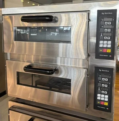 By Kitchen DPO-502 Çift Katlı Pizza Fırını