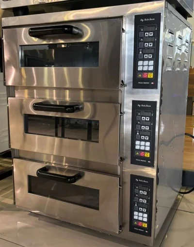 By Kitchen DPO-503 Üç Katlı Pizz Fırını