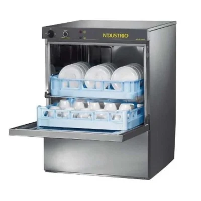 Ndustrio WZ-40-D Bardak Yıkama Makinesi 1400 Bardak Saat Drenaj Pompalı