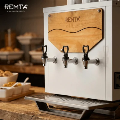 Remta DE31 Master 3 Musluklu Çay Makinesi 21,5 lt