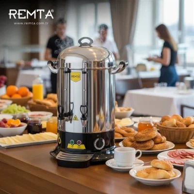 Remta ER15 Elegance 250 Bardak Kapasiteli 22 lt Çay Makinesi