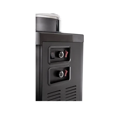 Samixir 10 + 10 L Panoramik Twin Karıştırıcılı Soğuk İçecek Dispenseri Analog Siyah