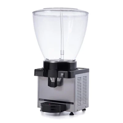 Samixir 40 L Panoramik Fıskiyeli Soğuk İçecek Dispenser Dijital Inox