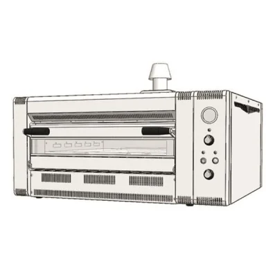 Venarro Dreay DYP - 6GS Pizza Fırını Gazlı