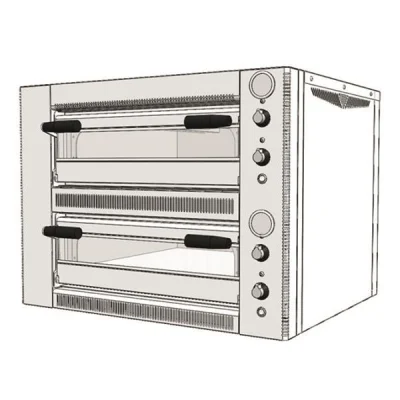 Venarro Frigga DYP - 6+6S Pizza Fırını Elektrikli