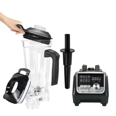 VOSCO Dijital Bar Blender Pro Buz Kırıcılı 2200W Kırmızı 2 LT