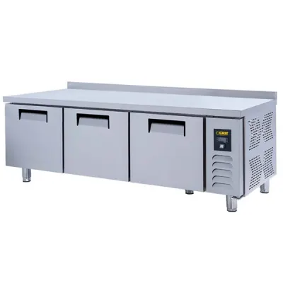 Gast TTKB1310 Tezgah Tipi 3 Kapılı Kısa Geniş Buzdolabı