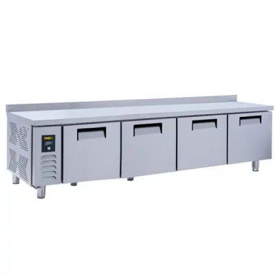Gast TTKB1400 Tezgah Tipi 4 Kapılı Kısa Buzdolabı