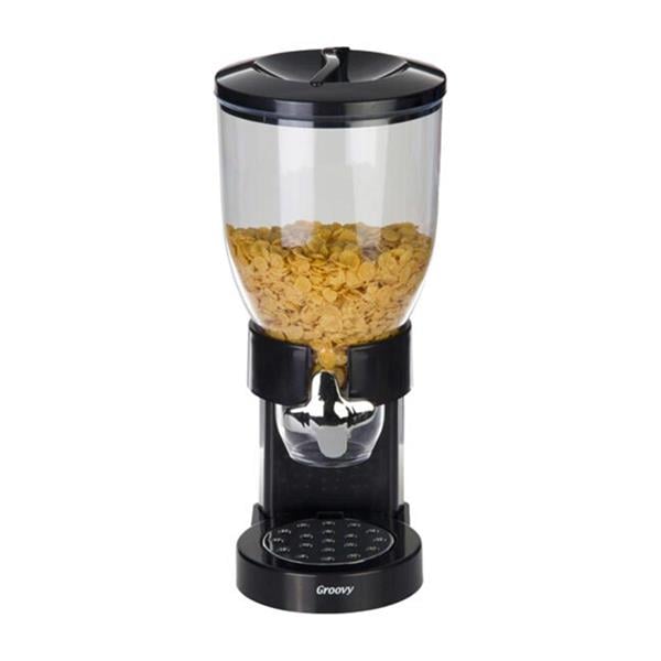 Biradlı Grv-10413 Tekli Corn Flakes Dispenser 3,5 L Siyah