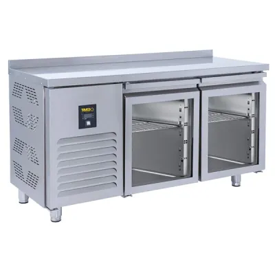 Gast TTCB1200 Tezgah Tipi 2 Cam Kapılı Snack Buzdolabı