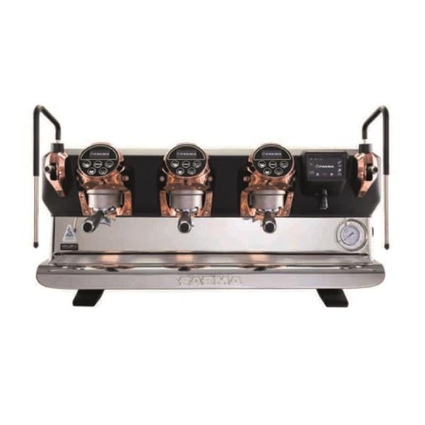 Faema E71 E A/3 5 Button Bakır Otomatik Espresso Kahve Makinesi 3 Gruplu