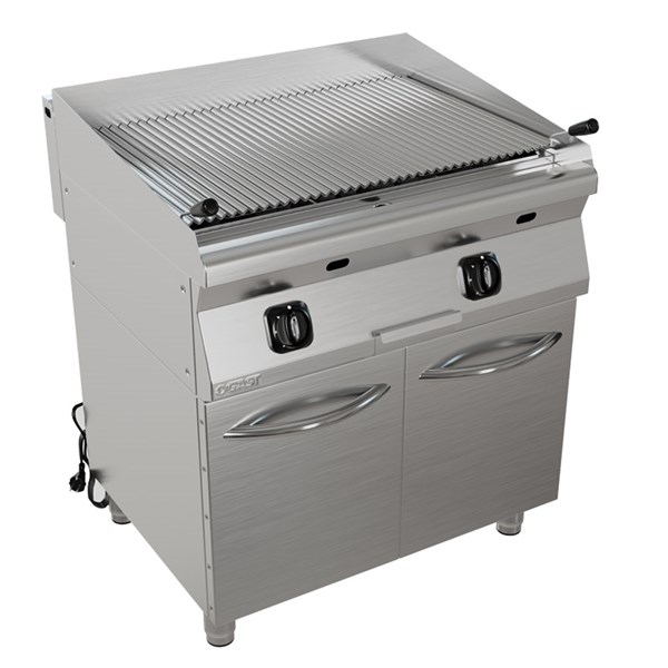 Gast 9LIG80 80 lik Gazlı Lavataş Izgara 800x930x850