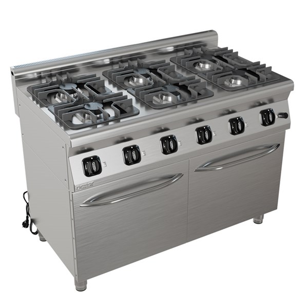 Gast 9OCG6120 6 lı Ocak Gazlı 1200x930x850