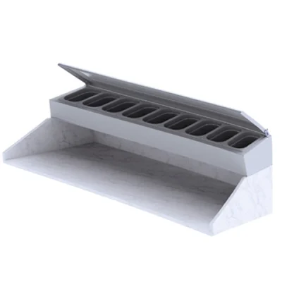 Gast MMUB1300C Mermerli 3 Kapılı Saladbarlı Make Up Buzdolabı