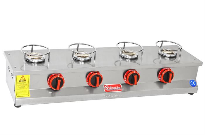 Himaksan KNFOG 4 CE  4 Lu Tek Sıra  Üstü Künefe Ocağı Gazlı Lpg-Ce