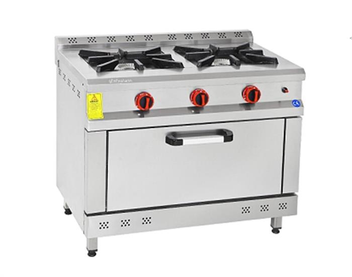 Himaksan KZG-1060 CE 2+1 Fırınlı Gazlı Kuzine Lpg-Ce