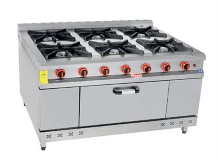 Himaksan KZE 1518 6+1 Fırın Elektrıklı Kuzine (Ce)