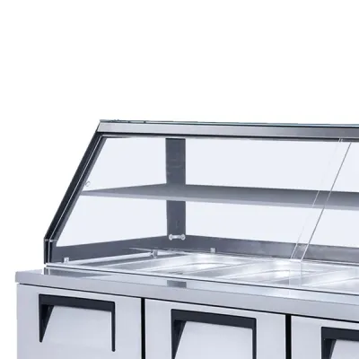 Gast CSB1200 2 Kapılı Camlı Servis Buzdolabı