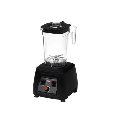 Omake 2 L Kapak Sensörsüz Şeffaf Hazneli Manuel Bar Blender 2200W Siyah