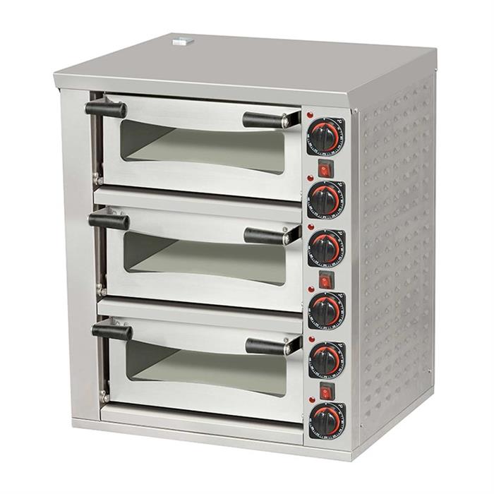 Omake 72x72 Cm Elektrikli 3 Katlı Pizza Fırını