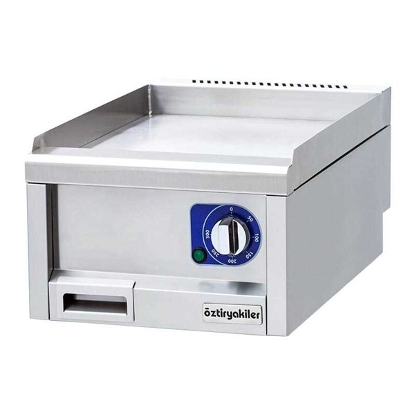 Öztiryakiler 600 Seri Set Üstü Grill Plate Oluklu Elektrikli 40*60*26