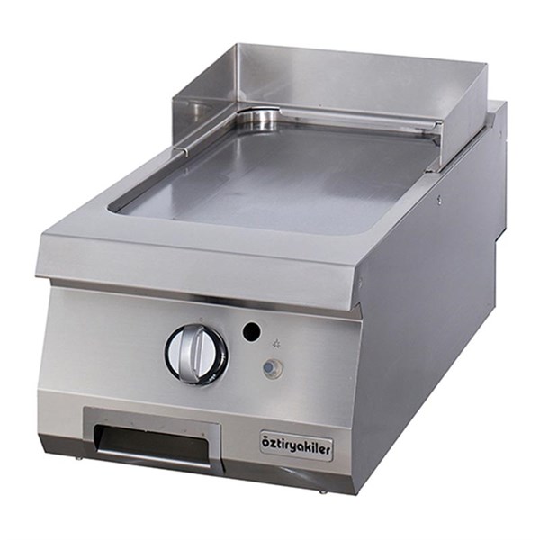 Öztiryakiler 900 Seri Set Üstü Grill Plate Düz Gazlı 40*90*30-Sert Krom Kaplı