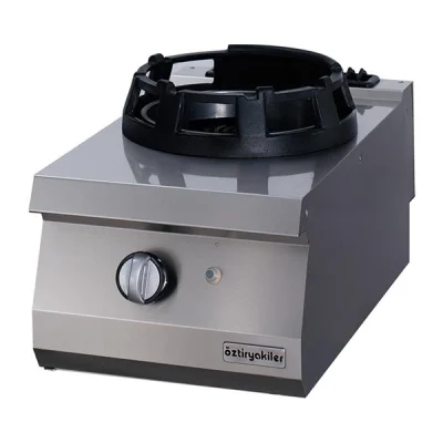 Öztiryakiler 900 Seri Set Üstü Wok Ocak Tekli Gazlı 40*90*30-14 Kw