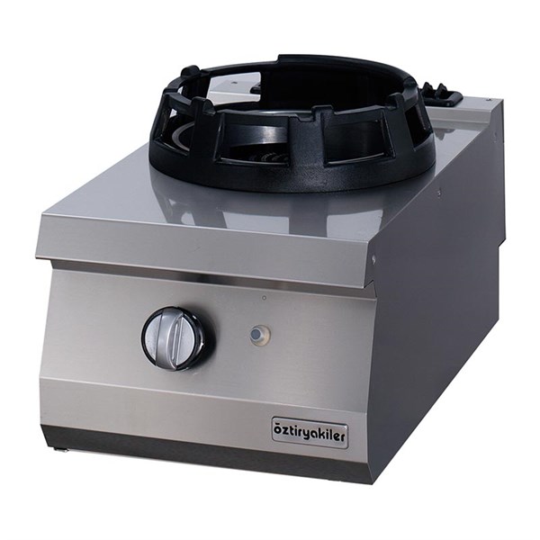 Öztiryakiler 900 Seri Set Üstü Wok Ocak Tekli Gazlı 40*90*30-14 Kw