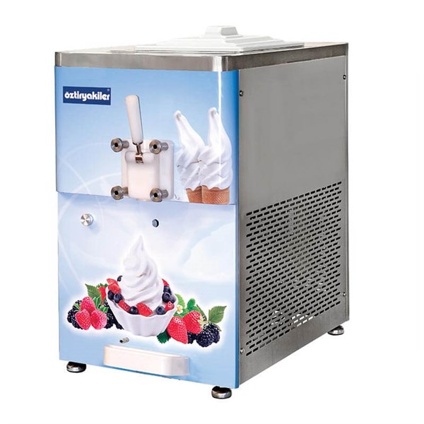 Öztiryakiler Dondurma Makinası Set Ustu Tek Kollu 8Lt Oef1500