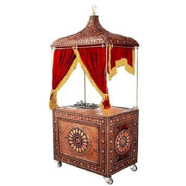 Anka Arabalı Közde Kahve Standı 80x60x220