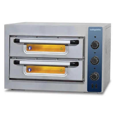 Öztiryakiler Pizza Fırını 4+4 Elektrikli 380 V