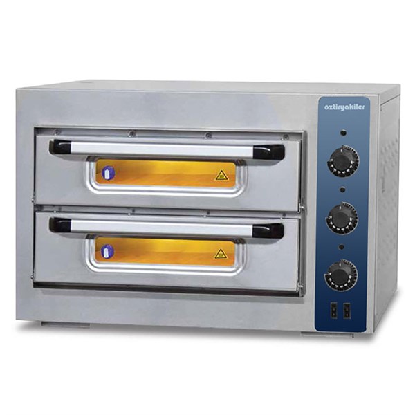 Öztiryakiler Pizza Fırını 4+4 Elektrikli 380 V