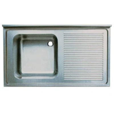 Öztiryakiler Tablalı Evye 100*70 Tek Goz Sag Damlalık 50*50*30 1,00 Mm