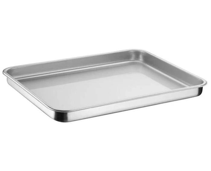 PRES BASKI TEPSİ KAPAKSIZ 0,80 MM SAPSIZ 42*60*5