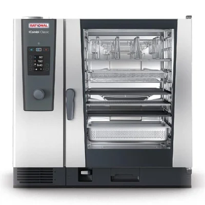 Rational İcombi Classic Buhar Konveksiyonlu Elektrikli Fırın 10x2/1 Gn Kapasiteli