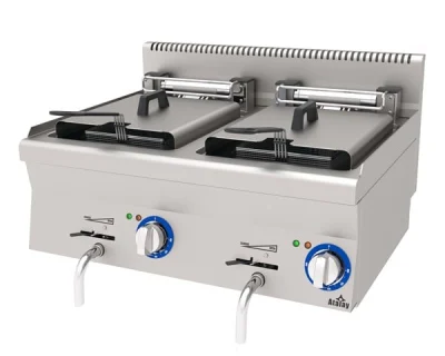 Atalay  E AEF-860   Elektrikli Fritöz 24 Litre Çiftli Fritöz 80x60x30