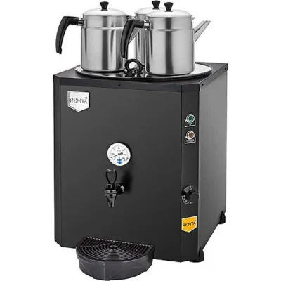 Remta DE10 3 Demlikli Jumbo 40 lt Çay Ocağı Siyah