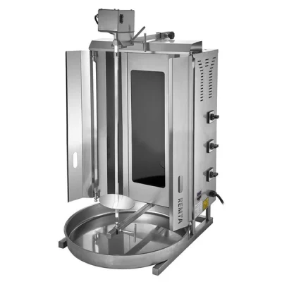 Remta SD14 3 lü Elektrikli Üstten Motorlu Döner Ocağı