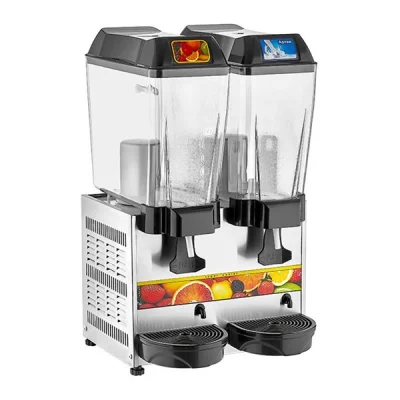 Remta ST13 Çiftli Şerbet & Ayran Makinesi 2x20 lt Gri