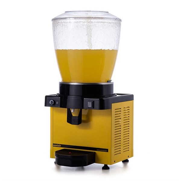 Samixir 22 L Panoramik Fıskiyeli Soğuk İçecek Dispenser Analog Sarı