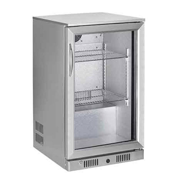 Senox SBC-150 Tek Kapılı Bar Altı Şişe Soğutucu (Krom)