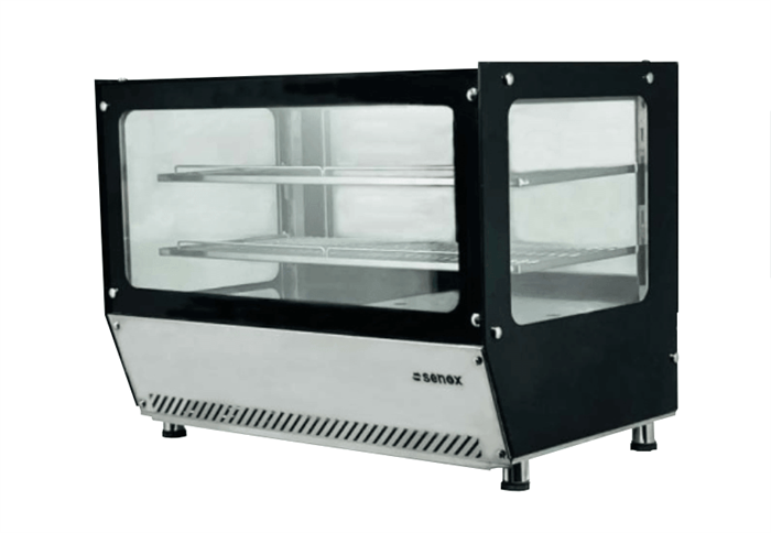 Senox SET 90C Set Üstü Sıcak Pasta Teşhİr Dolabı (Panaromk Cam)