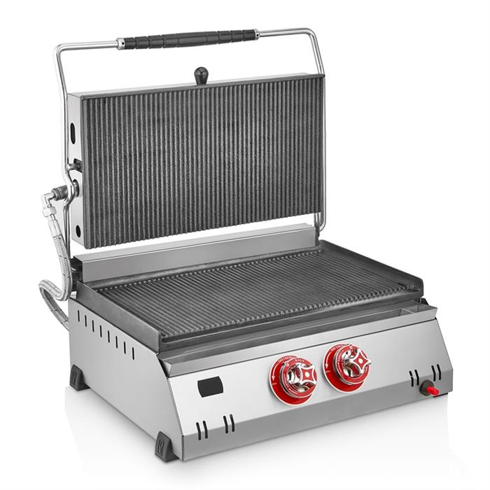 SilverInox 2136 20 Dilim Doğalgazlı CE Belgeli Tost Makinesi