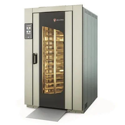 Venarro Roblin DEF - P14/40 A 14 lü Arabalı Döner Patisserie Fırın Dokunmatik Ekran Elektrikli