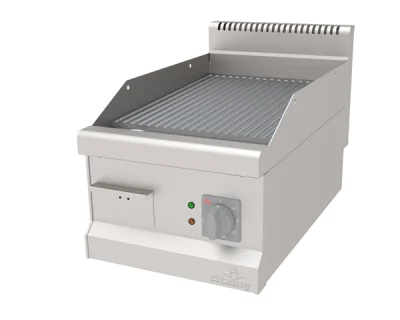 Atalay AEI-470-N CR Elektrikli Pleyt Izgara Oluklu Yüzey 40x70x30