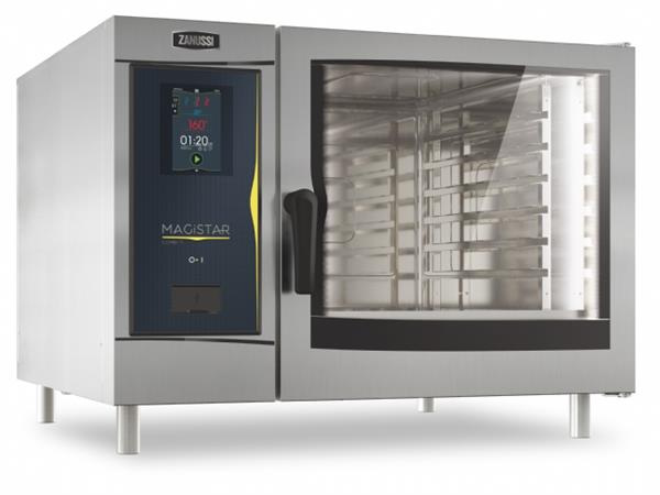 Zanussi 218681 Magistar Doğal Gazlı Kombi Fırın 6 Tepsili GN 2/1 Dokunmatik Ekranlı