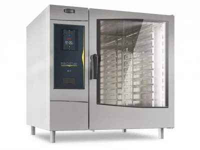 Zanussi 218623 Magistar Elektrikli Kombi Fırın 10 Tepsili GN 2/1 Dokunmatik Ekranlı