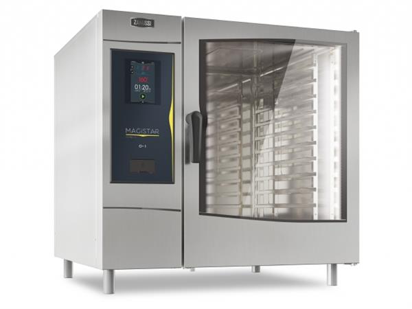 Zanussi 218623 Magistar Elektrikli Kombi Fırın 10 Tepsili GN 2/1 Dokunmatik Ekranlı