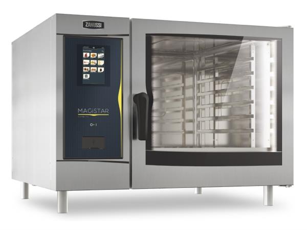 Zanussi 218721 Magistar Elektrikli Boylerli Kombi Fırın 6 Tepsili GN 2/1 Dokunmaktik Ekranlı